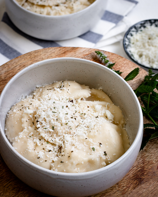 Cypriot Ravioli With Halloumi