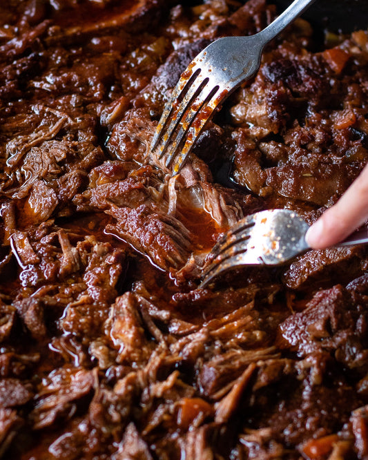 Slow Cooked Shredded Beef Sauce