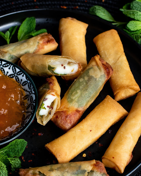 Chilli Halloumi Spring Rolls