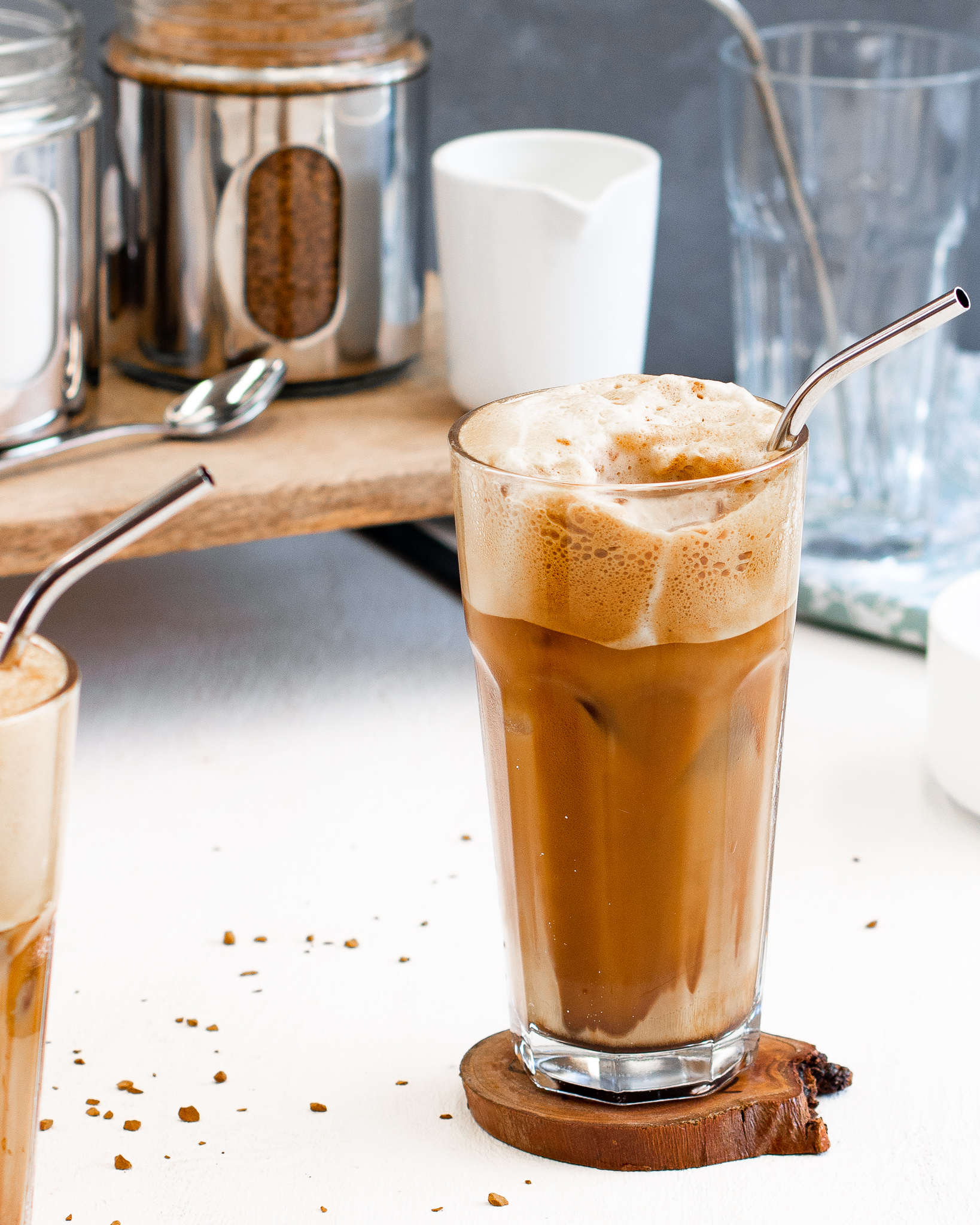 How to Make Cold Coffee, Iced Nescafe Frappe