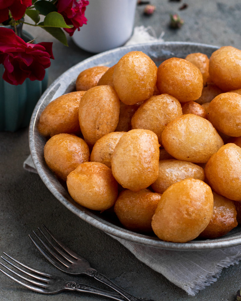 Fried dough on the go, from a woman who's on the go